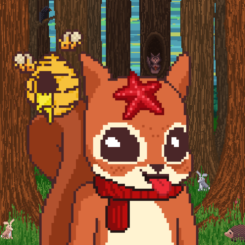 Pixel Squirrels #9106